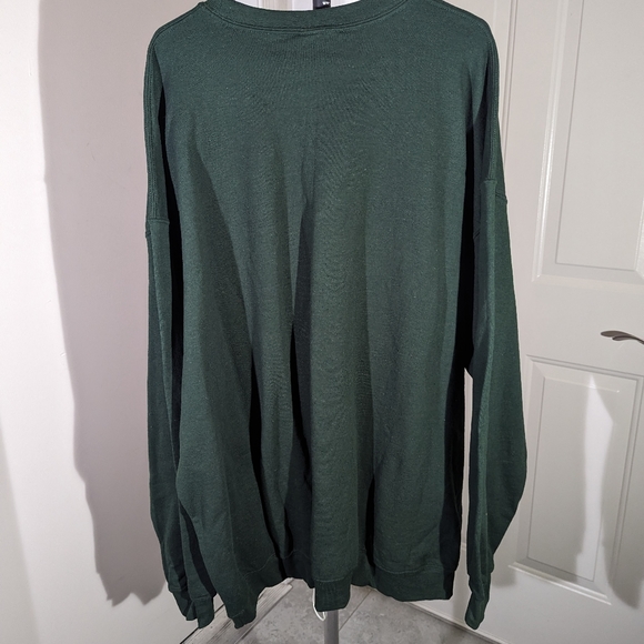 VINTAGE Gildan Sweatshirt Crew Neck Fleece Dope Educators Men's Size 5XL - Picture 3 of 4